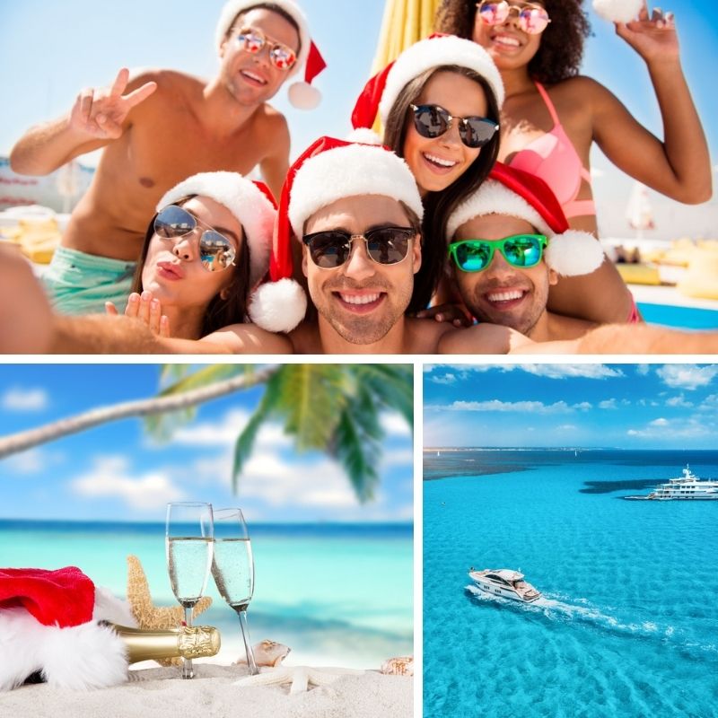 Celebrate Christmas on a yacht 
